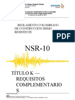 Titulo K NSR 10