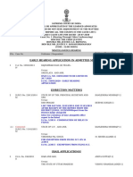 Early Hearing Application in Admitted Matters: Versus