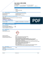 Sulfuric Acid, 6.0N (3.0M) : Safety Data Sheet