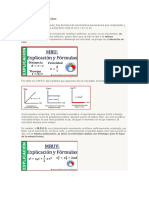 Principales Diferencias Mru y Mruv