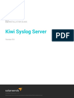 Kiwi Syslog Server: Installation Guide