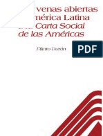 De Las Venas Abiertas de América Latina A La Carta Social de Las Américas - Filinto Durán Chuecos