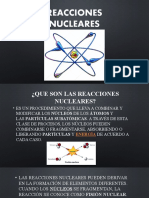 Reacciones Nucleares