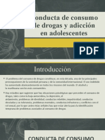 Conducta de Consumo de Drogas y Adicción