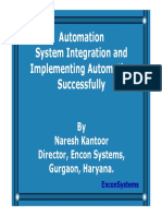 Automation System Integration IMTMA Pune 230311 - PPT