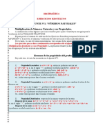 Ejercicios Resueltos Multiplicación de Números Naturales