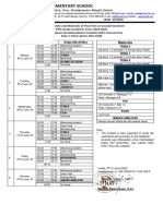 Jadwal Pat Kelas V 2019-2020