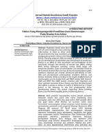 Jurnal Ilmiah Kesehatan Sandi Husada: Hhttps://akper-Sandikarsa.e-Journal - id/JIKSH