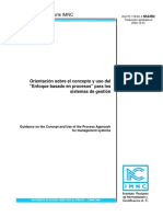 Orientación Sobre El Concepto y Uso Del "Enfoque Basado en Procesos" para Los Sistemas de Gestión PDF