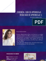 Evidencia-Guía de Aprendizaje - Resultado de Aprendizaje 5: Instuctora: Fernanda Cuesta