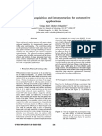 Radar Image Acquisition and Interpretation For Automotive Applic