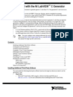 LabVIEW C Code Generator