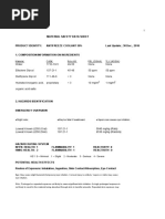 MSDS - Coolant 50%