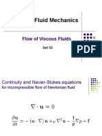 Advanced Fluid Mechanics: Flow of Viscous Fluids