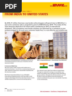 From India To United States: DHL Parcel International Direct