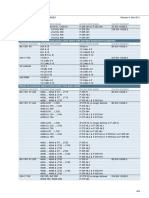 Previous Standard Previous Steel Grade Current Steel Grade Current Standard