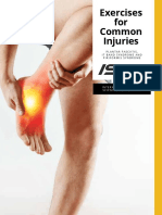 Exercises For Common Injuries: Plantar Fasciitis, It Band Syndrome and Piriformis Syndrome