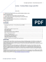 Overvoltage Surge Protection - Technical Note, Europe and APAC