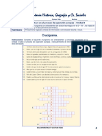 Crucigrama Del Descubrimiento - (Unidad 2)