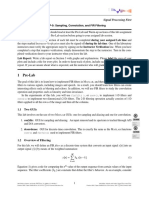 P9 Sampling, Convolution, and FIR Filtering