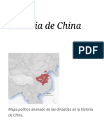 Historia de China - Wikipedia, La Enciclopedia Libre PDF