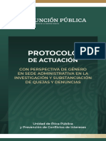 Protocolo Actuación SFP 2020