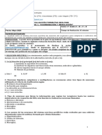 Evaluacion Formativa 2° Medio - Biologia