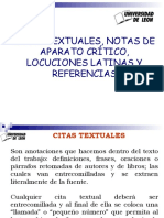 Locuciones Latinas Registro de Autores en Pie de Página