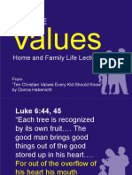 Live The Values