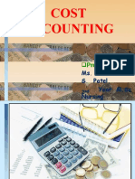 Cost Accounting: Presented By