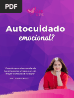 Autocuidado Emocional