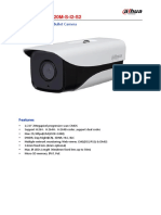 DH-IPC-HFW1220M-S-I2-S2: 2MP HD Network IR Bullet Camera