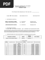 Carta de Instrucciones CAMINO DE LOS ANDES