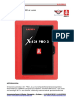 Scanner X 431 Pro 3