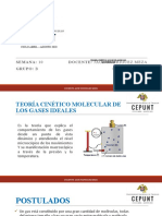 Semana N°10 - Teoría Cinético Molecular