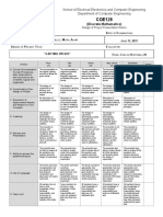 Rubric - COE128 Design Project