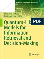 Quantum-Like Models For Information Retrieval and Decision-Making