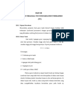 Uji Tekan Triaxial Unconsolidated Undrained