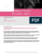 SandBlast Network PTK Training Labs-V7.12 CloudShare