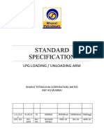 Standard Specification: LPG Loading / Unloading Arm