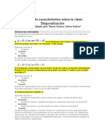 Informe de Conocimientos Sobre La Clase Diagonalización