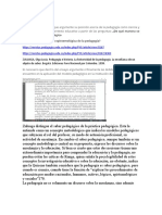 Ensayo Sobre Epistemis de La Pedagogia