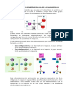 Estereoisómeria de Los Aminoácidos