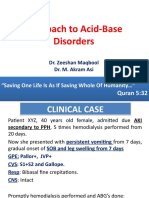 Approach To Acid-Base Disorders: Quran 5:32