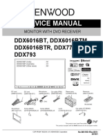 Service Manual: DDX6016BT, DDX6016BTM, DDX6016BTR, DDX773BH, DDX793