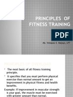 Principles of Fitness Training