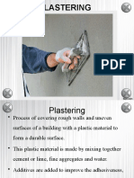 21 Plastering