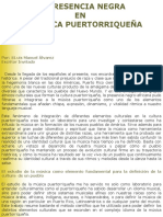 La Presencia Negra en La Musica Puertorr PDF