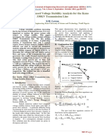 PSAT Model-Based Voltage Stability Analysis For The Kano 330KV Transmission Line