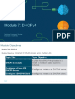 Module 7: Dhcpv4: Switching, Routing and Wireless Essentials V7.0 (Srwe)